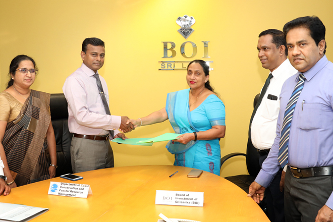 Coast Conservation Department joins Single Window Investment Facilitation