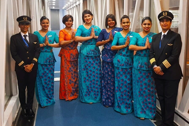 SriLankan operates its first all female crew flight recognizing Women’s Day