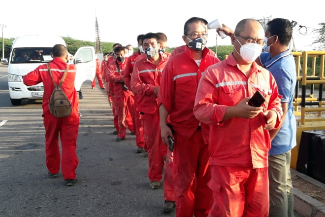 Hambantota Port observes employees returned from China before epidemic broke