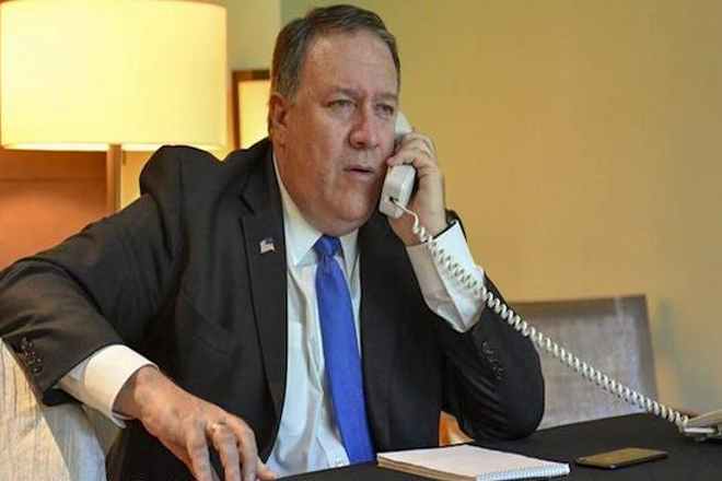 Sri Lanka’s Foreign Minister gets phone call from US Secretary of State