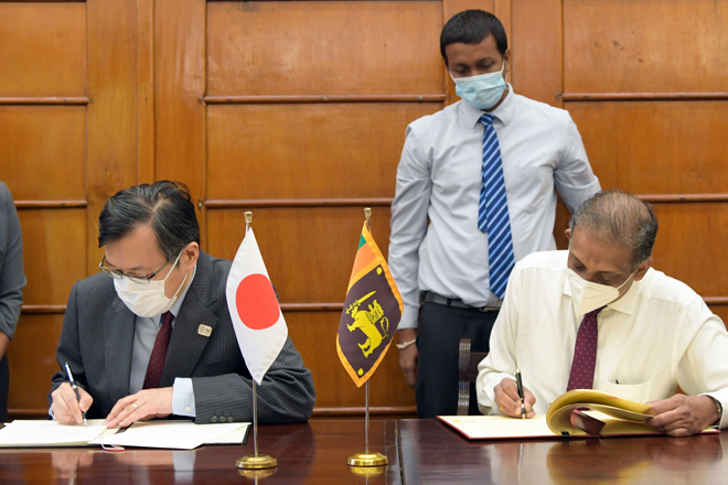Japan agrees to grant Rs. 340mn to improve anti-narcotic activities