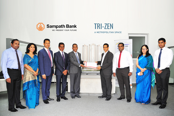 Sampath Bank partners with John Keells Properties’ TRI-ZEN on Home Financing Solutions
