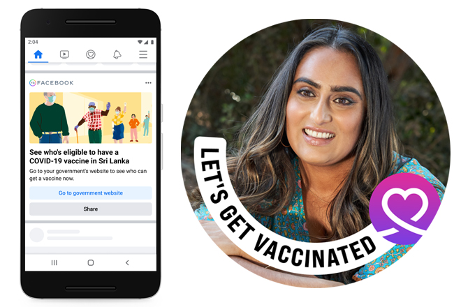Facebook partners with Health Ministry to support vaccine rollout in Sri Lanka