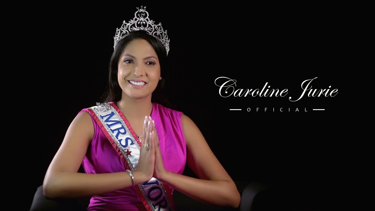 VIDEO: Caroline Jurie (Mrs World 2020) official statement