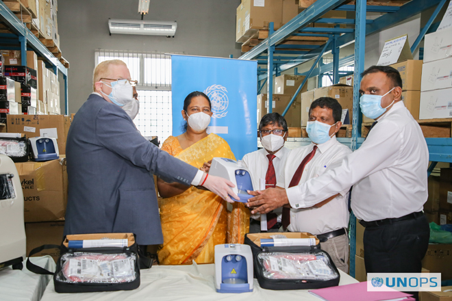 Provision of essential Medical Equipment for COVID-19 centres in Sri Lanka