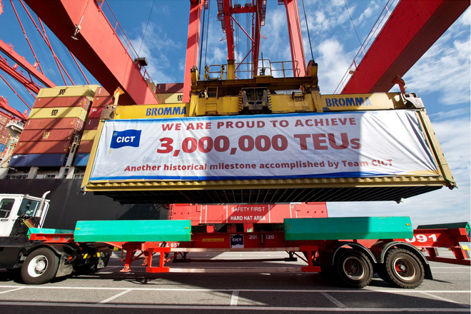 CICT celebrates 10th anniversary, projects record 3.1 million teus in 2021
