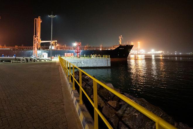 Hambantota Port to begin MGO fuel bunkering operations; first supply vessel calls at port