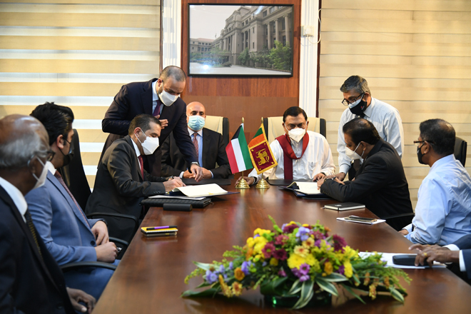 Kuwait Dinar 10mn loan for construction & equipping Faculty of Medicine at Moratuwa University