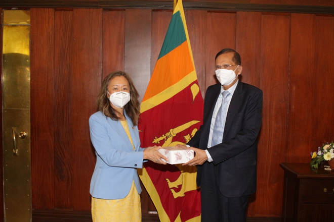 New US Ambassador to Sri Lanka calls on Foreign Affairs Minister