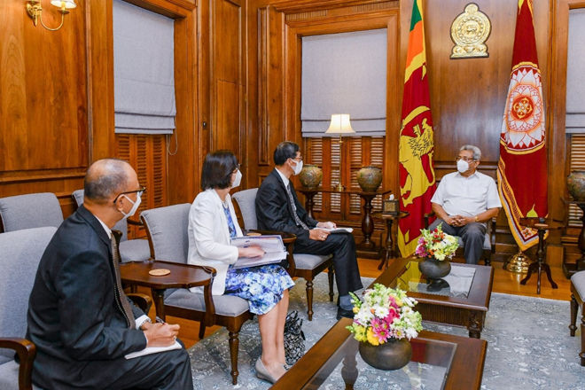 Meeting held between President and IMF representatives