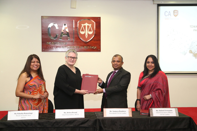 Financial professionals set to benefit from ACCA, CA Sri Lanka mutual recognition agreement