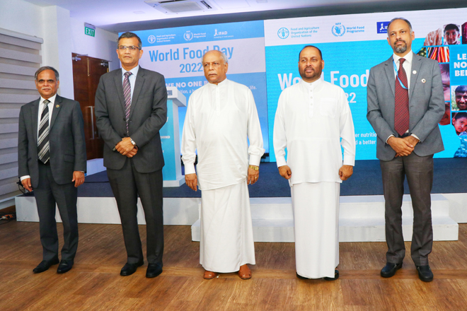 FAO, IFAD and WFP renew commitment to strengthening food security in Sri Lanka