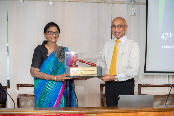 Keerthi Gunawardane takes over as new President of FCCISL