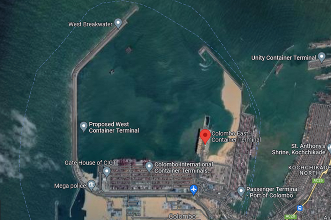 Construction of Colombo Port’s West Container Terminal kicks off