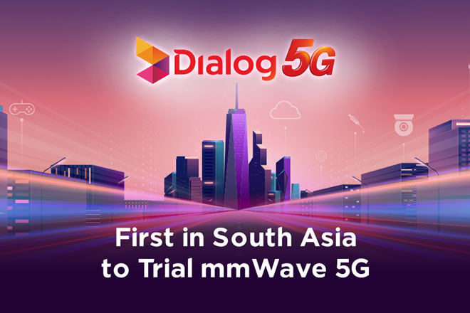 Dialog Conducts South Asia’s First Successful mmWave 5G Trial