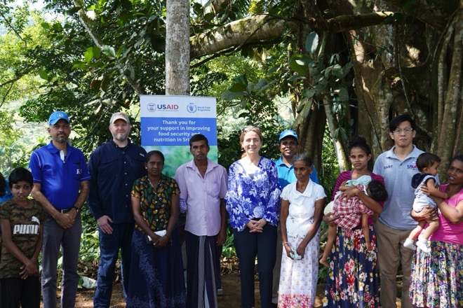 Senior USAID official visits Sri Lanka to understand needs of food-insecure communities