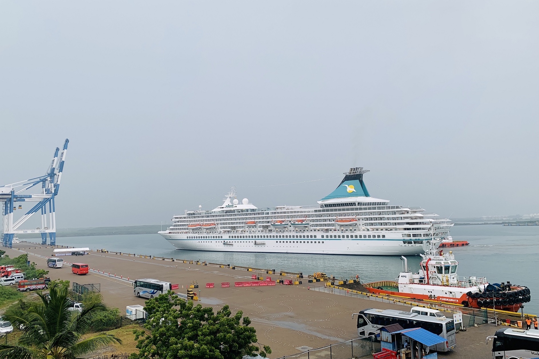 Hambantota International Port handles 3 cruise ships in January