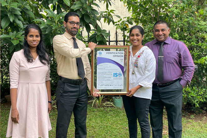 Sri Lanka’s first ISO 14065 certification awarded to leading upcycling brand House of Lonali