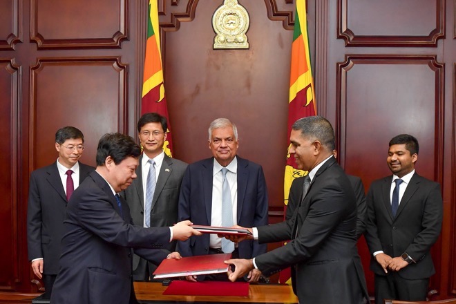 Sri Lanka signs contract with Sinopec to secure a continuous fuel supply