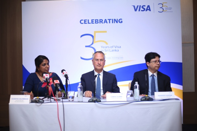 Visa Celebrates 35 Years in  Sri Lanka; Unveils Visa Government Solutions for market