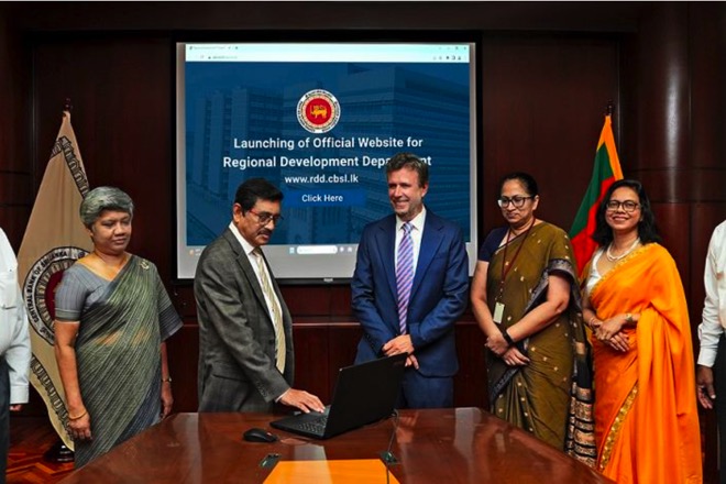 Central Bank launches Web Portal of Regional Development Department