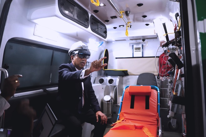 Suvasarya Pioneers Mixed Reality in Asian Ambulance Service with Pilot Projects in Colombo & Jaffna