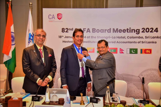 CA Sri Lanka hosts 82nd SAFA Board Meeting in Colombo and assumes Presidency