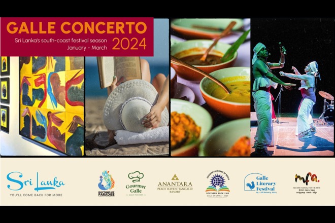 GALLE CONCERTO 2024: 6 Festivals In Art, Food, Literature & Music; Call for Extended Stays on SL’s South Coast