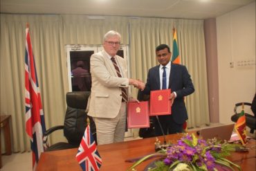 SL and the UK agree a new partnership to work together to protect marine environment