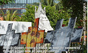  Queen Victoria statue in Colombo, Sri Lanka